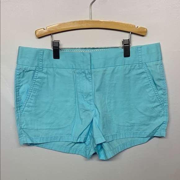 J. Crew Factory Pants - J CREW CHINO Women's Blue Shorts